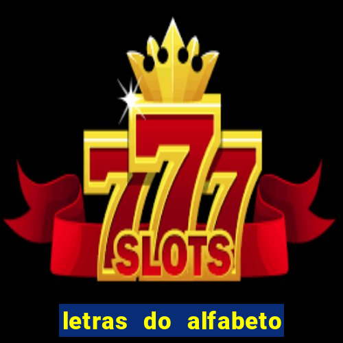 letras do alfabeto personalizadas para imprimir